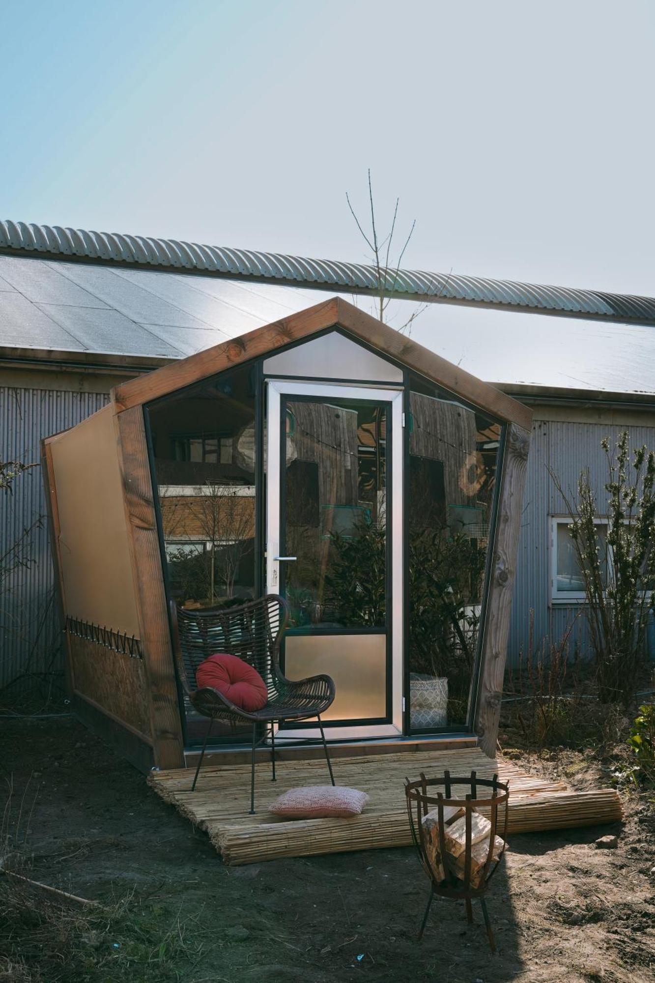 De Buitenkans Unique Cabins - Urban Camping Rotterdam Exterior photo